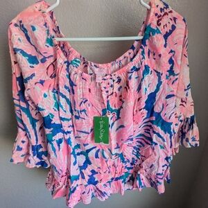 NWT Lily Pulitzer Corie Top
